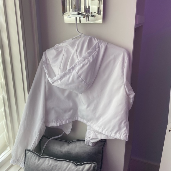 White Urban Heritage Windbreaker - Picture 1 of 2